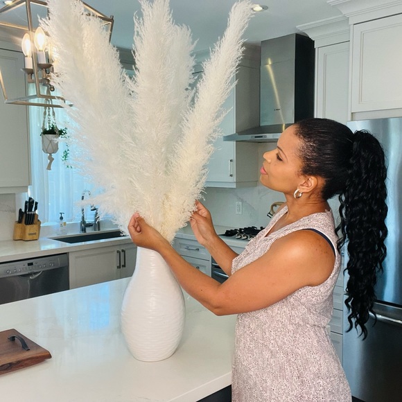Dry Flowers, Home Decor, Tall Flowers, Pampas Grass, Wedding Flowers, pretty. - Picture 2 of 4